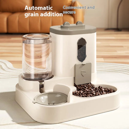 Automatic Pet Feeder with Water Dispenser for Dogs and Cats