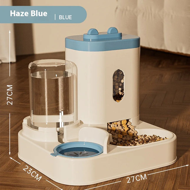 Automatic Pet Feeder with Water Dispenser for Dogs and Cats