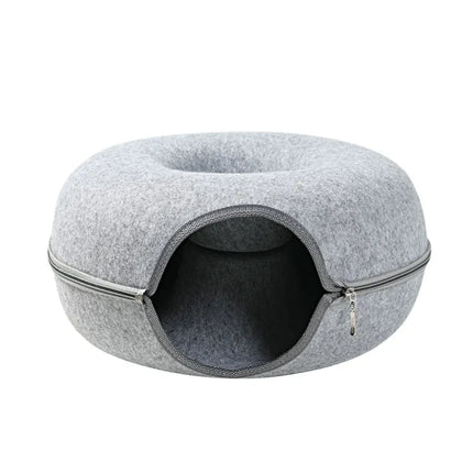 Four Seasons Felt Cat Tunnel Bed