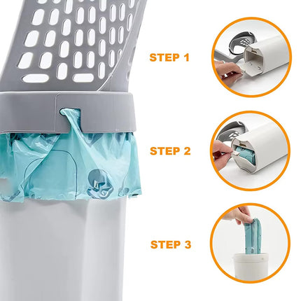 Cat Litter Scoop with Built-in Waste Bin