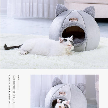 Cozy Cat Bed for Deep Sleep Pet Comfort