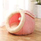 Rabbit Cat Nest Pink / S