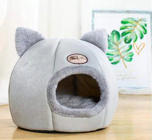Cozy Cat Bed for Deep Sleep Pet Comfort
