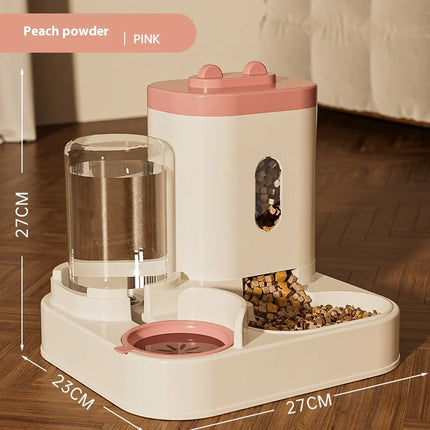 Automatic Pet Feeder with Water Dispenser for Dogs and Cats